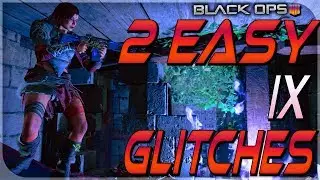 COD BO4 ZOMBIES - 2 EASY GLITCHES ON 