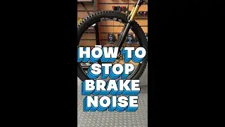 How To Silence Your Disc Brakes - Fix Those Squealing Brakes! #shortsvideo #mtb