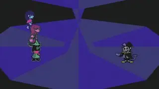 Defeat of Jevil in Deltarune ch1 #deltarune #games #gaming #tobyfox 