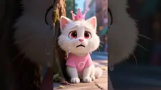 The mischievous kitten's great crime will make you cry. #shortvideo #cat #ai #cute #funny #cartoon