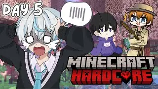 【Minecraft Hardcore until we WIN!!!】PLEASE LET THIS END I'M BEGGING YOU SEND HELP​【day 5】