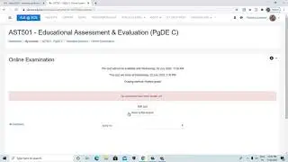 How to create an online quiz in virtual learning Environment (VLE)