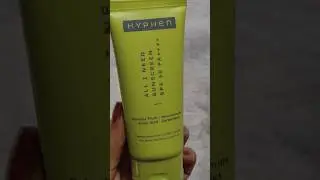 Hyphen All i need is suncreen.#review #unboxing #hyphen #sunscreen #skincare #viralvideo #foryou #fy