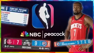 НБА на NBC возвращается (и выглядит НЕВЕРОЯТНО!)