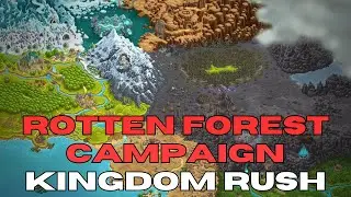 How To Easy Beat Rotten Forest Level in Kingdom Rush Campaign - How To Beat Game with 3 Stars