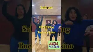 Salsa Training Cuban Style & Rueda de Casino in Budapest #cubabaila #dance #liligarces #salsa