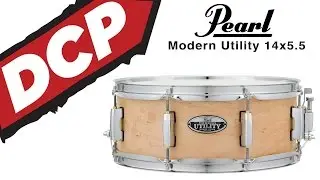 Pearl Modern Utility Maple Snare Drum 14x5.5 - Video Demo