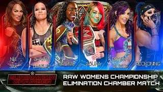 WR3D 2K21|| ELIMINATION CHAMBER MATCH || RAW WOMEN'S CHAMPIONSHIP ||