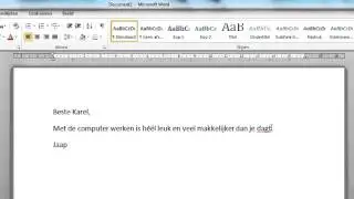 Tekst wijzigen