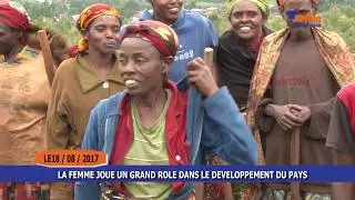 LA FEMME JOUE UN GRAND ROLE DANS LE DEVELOPPEMENT DU PAYS