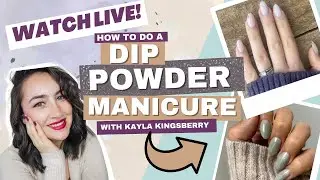 Join Me: Step-by-Step Scrub Ombre Nail Tutorial with Dip Powder