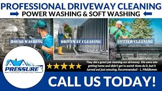 Professional Driveway Cleaning - Pressure Washing