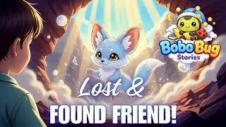 ✨Lost & Found Friend🦊| Sweet Animated Kids Story & Song🩵