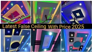 Latest False Ceiling Design 2025 || POP False Ceiling  Price Design || Ceiling Design || POP Design