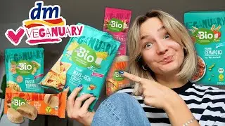 Ich teste das GESAMTE dm veganuary Sortiment 🌱