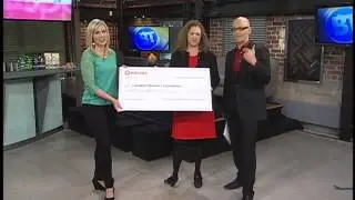 Morning for Hope: Cheque Presentation
