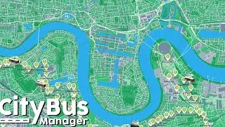 CIty Bus Manager | Expanding the network further into East London | Part 2