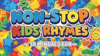 1️⃣ Non-Stop Kids Rhymes for 10 Minutes 🎶 | ABC, Animals, Vegetables & More