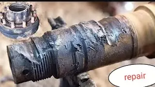 Threads Method Using for Repairing of Seized Truck Trailer Axle Stuck in the Hub