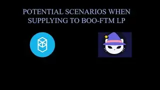 Potential scenarios for supplying to $BOO / $FTM liquidity pool! #fantom #spookyswap