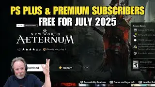 New World: Aeternum FREE For PlayStation Plus and Premium Subscribers July 2025