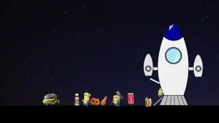 Mini Mars Restaurant Advertisement
