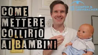 Come mettere il collirio ai bambini!