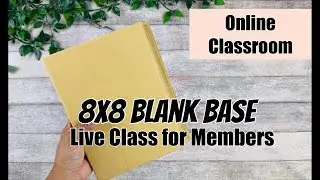 8x8 Blank Base!!  LIVE REPLAY 💕