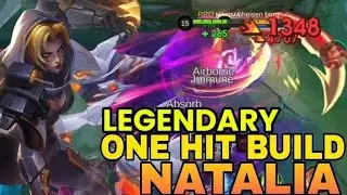 NATALIA ONE HIT BUILD MLBB ✅