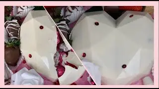 TATnique: DIY Chocolate Breakable Heart Mold Gift Box for Special Occasions | Valentines Day Part 2
