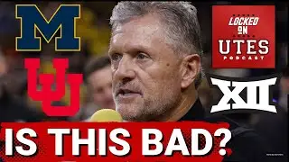 WILD: Transfer Portal TURMOIL, Utah LOSING talent to Kyle Whittingham and Michigan | Big 12 SQUAD