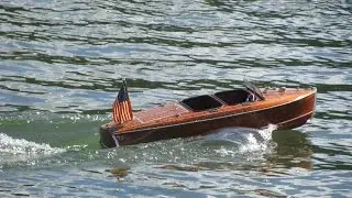 A Dumas Chris Craft 19' 1940 Barrel Back Runabout & Propulsion Design Study