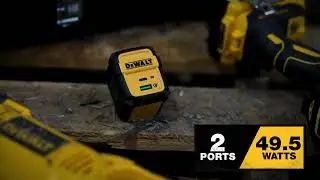 DEWALT&reg; | 2 Port USB PD Charger 49W | Mobile Accessories