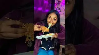 First time I ate KOREAN food😮 #ytshortsindia #foodvlog #minivlog