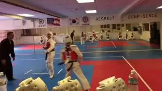 Gabriel Kelley Sparring