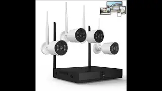 TOPVISION 4pcs Wired Security Camera System (JQ6026HEC)