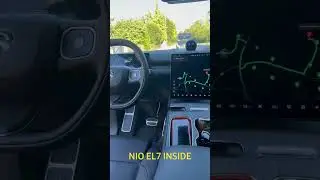NIO EL7 NOMI INSIDE VIEW #youtubeshorts #tiktok #nio #nomi #reels #shorts @Travellifestyle_