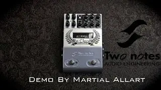 Two Notes Le Clean preamp pedal demo by Martial Allart