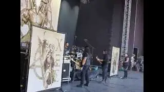 Rotting Christ- &Chi;&Xi;&Sigma;(666) live %100 Metal Fest Headbangers Festival -Istanbul,Turkey , 30-08-15