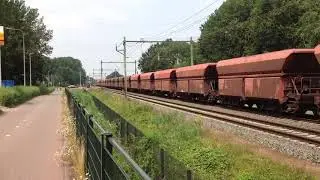 Lege Erts Trein DB-Cargo te Blerick NL 30.6.2019