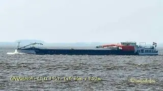 LINQUENDA PG2444 MMSI  244700835 Emden Germany inland cargo ship merchant vessel Binnenschiff