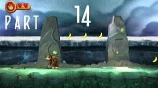 Donkey Kong Country Returns (Blind) Walkthrough Part 14 (Tidal Terror)