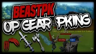 [BeastPK] PKing in Max Strength | 1 Hitting people | Loot crate opening + Huge Giveaway!