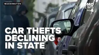 Car thefts decline in Washington state for first time in 5 years