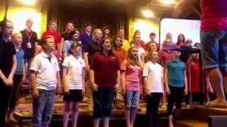 EMASS 2012 vocal group singing 'Sing'