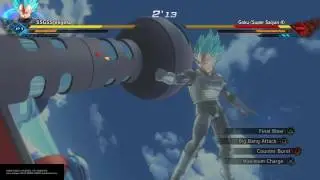 Dragon Ball Xenoverse 2 What if Battles Super Saiyan Blue Vegeta vs Super Saiyan 4 Goku