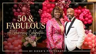 50 & Fabulous 🎉 A Glamorous Birthday Celebration in Style