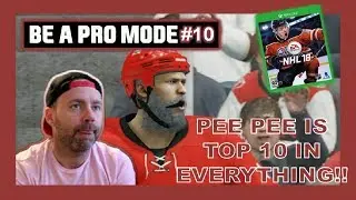 PEEPEE SHOT IS TOP 2 IN PENALTY MINUTES - EPISODE # 10 - BE A PRO NHL18 - QUINNBOYSTV