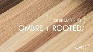 Color Matching Ombre Hair Extensions by The Hair Shop