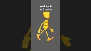 Walk Cycle Animation in Maya | Student Practice ✨ #evermotion #animation #walkcycle #trending #trend